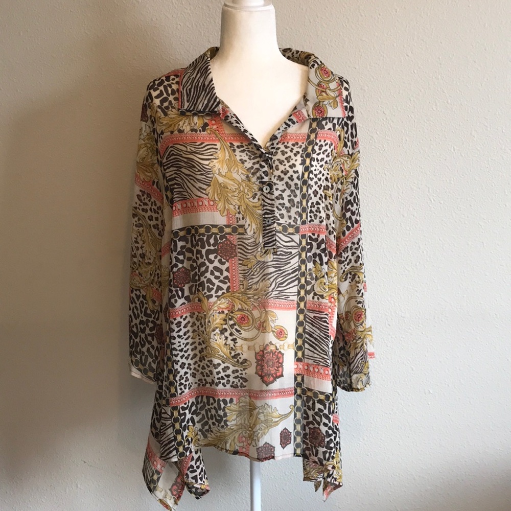 Zac and Rachel Woman Blouse Tunic